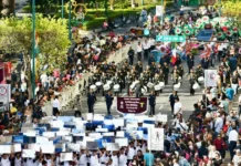 Impresionante Despliegue en Xalapa: 4,580 Participantes en el Desfile de la Revolución Mexicana