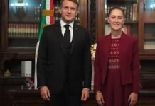 Emmanuel Macron invita a Claudia Sheinbaum Pardo a visitar Francia en 2026