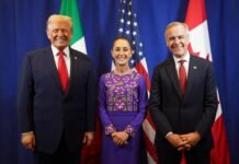 Sheinbaum, Trump y Carney sellan un acercamiento estratégico en Washington